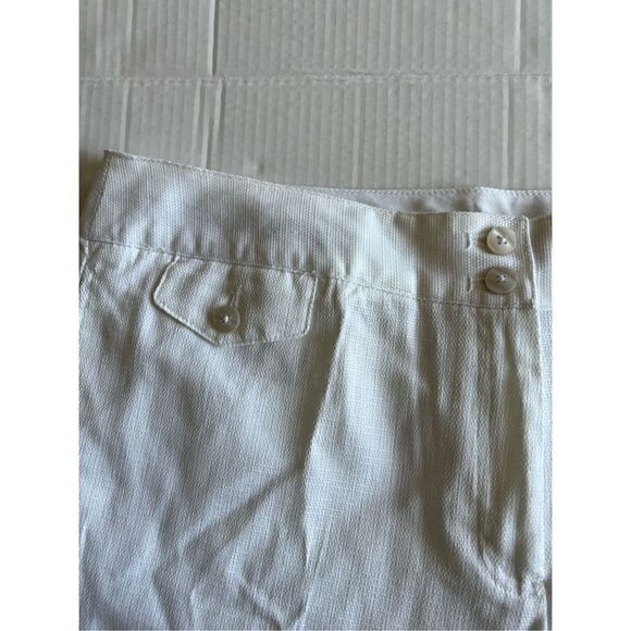 NWT George size 16 modern fit white capris - Picture 3 of 11